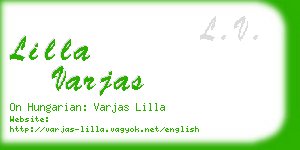 lilla varjas business card